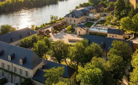 Le Relais d’Amboise Hotel Opens With a Spa Carved Into Caves