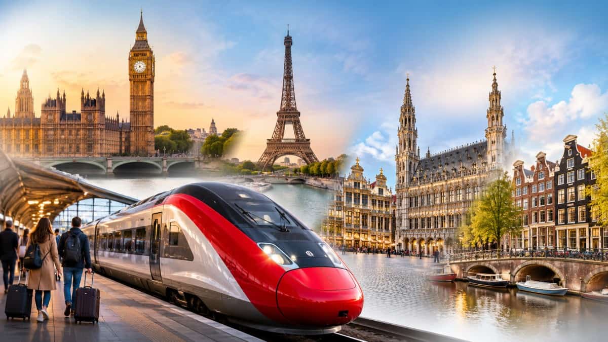 Virgin High-Speed Rail: 12 New Trains Connect UK to Europe by 2030