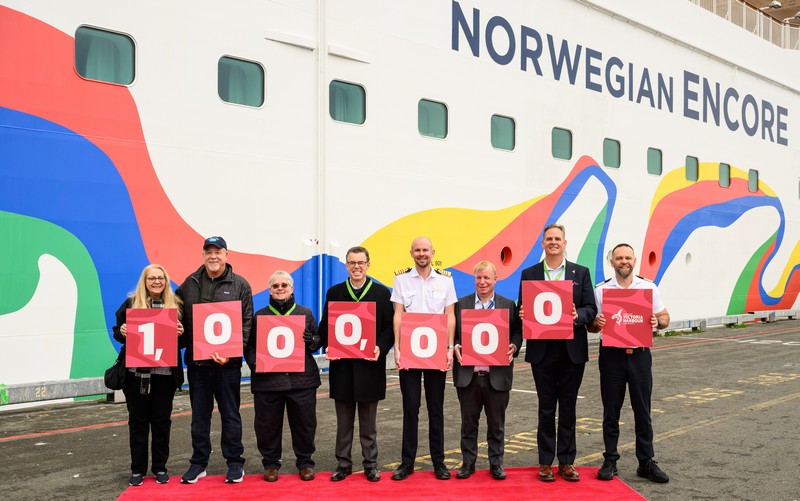 Victoria cruise passengers hit 1 million: A new record for Canada