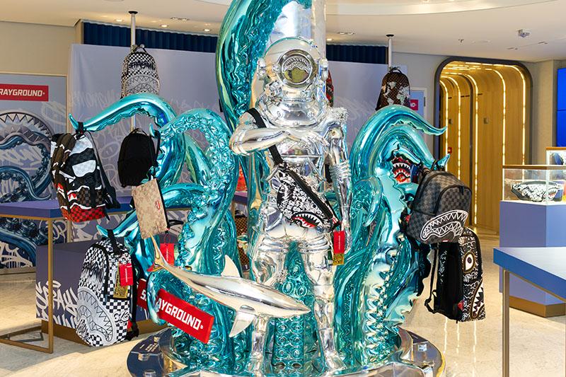 Sprayground pop-up: Exclusive Harding+ Retail Event on P&O Arvia