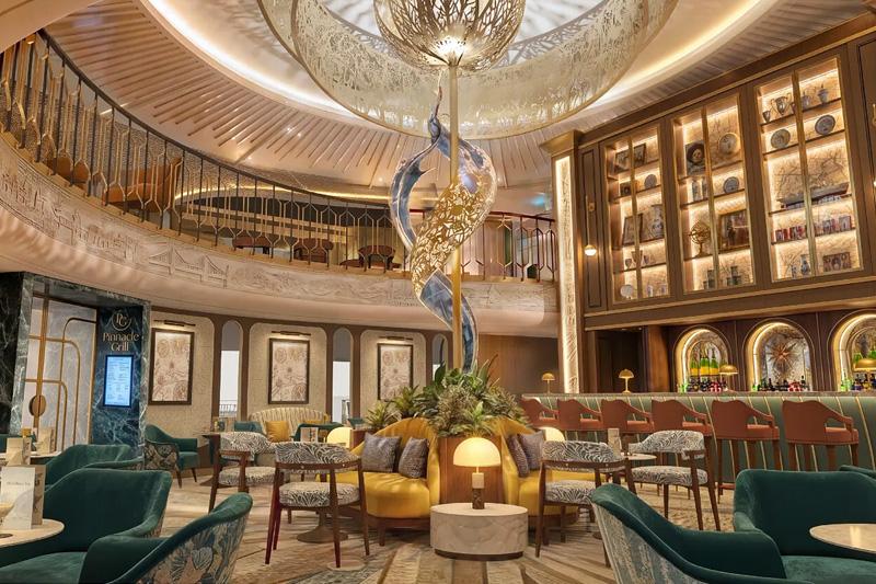 Holland America Bar 1873: The Exclusive New Atrium Lounge Experience