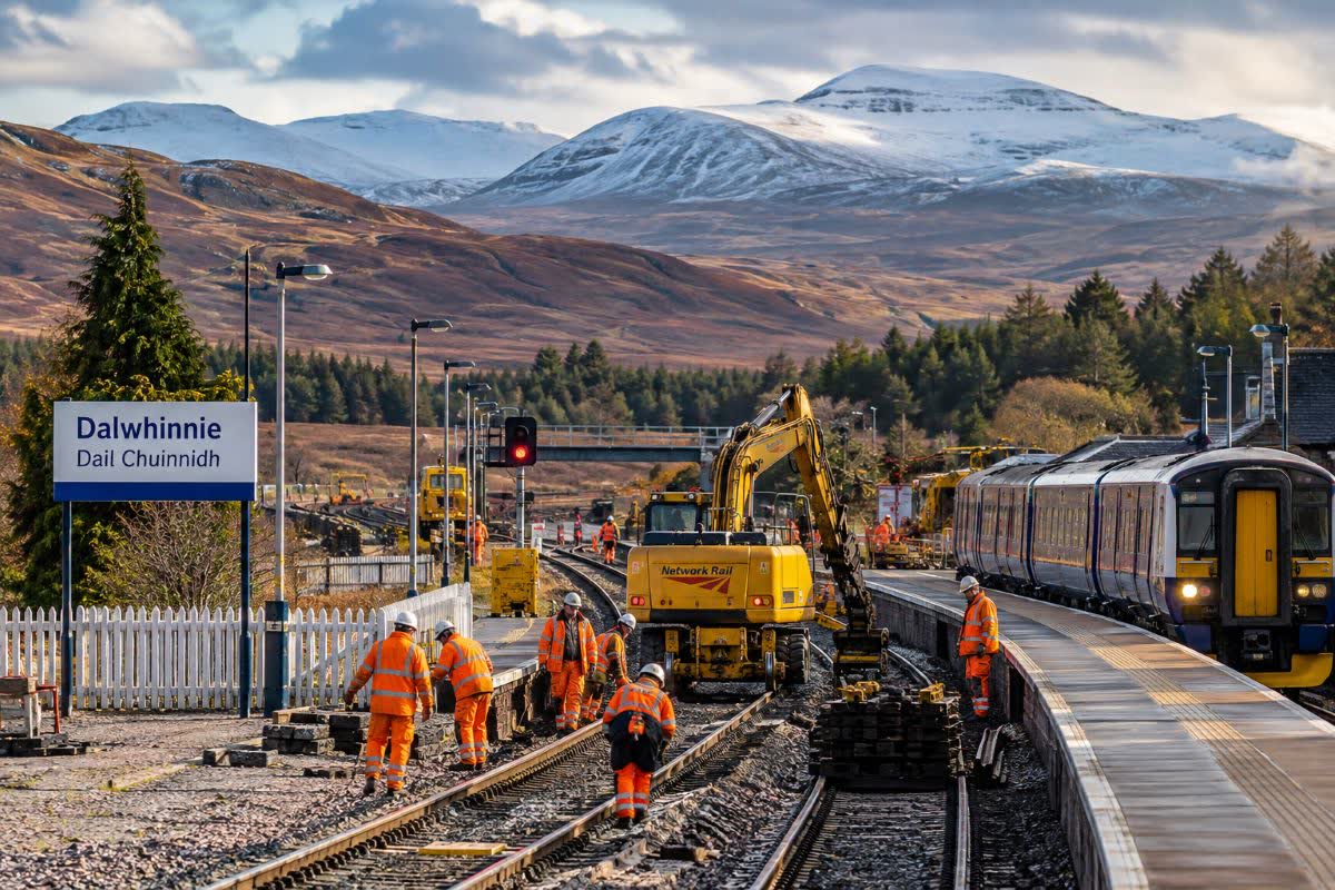 Highland Main Line: New £8M Upgrade Triggers Weekend Rail Closures