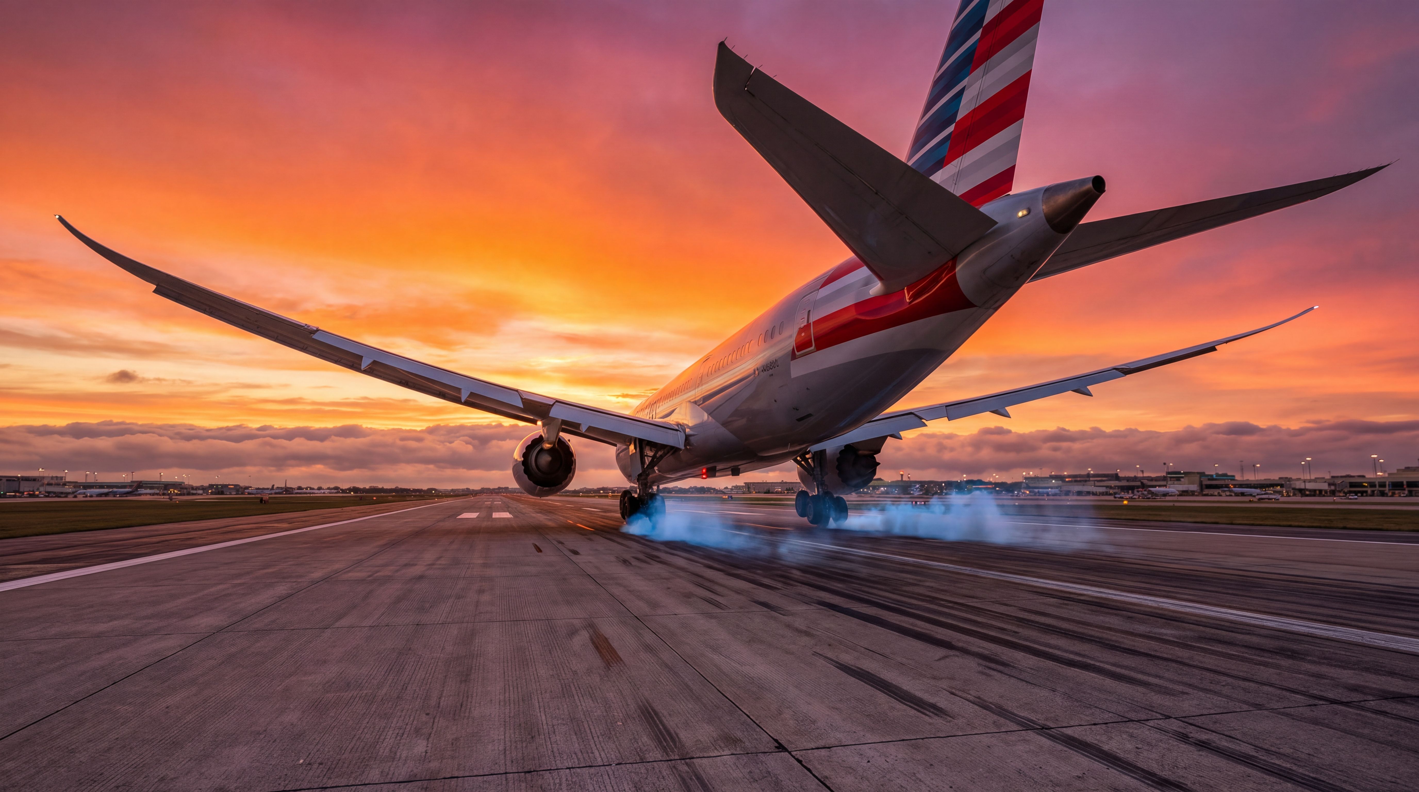American Airlines Emergency: Breaking Boeing 787 Brake Incident