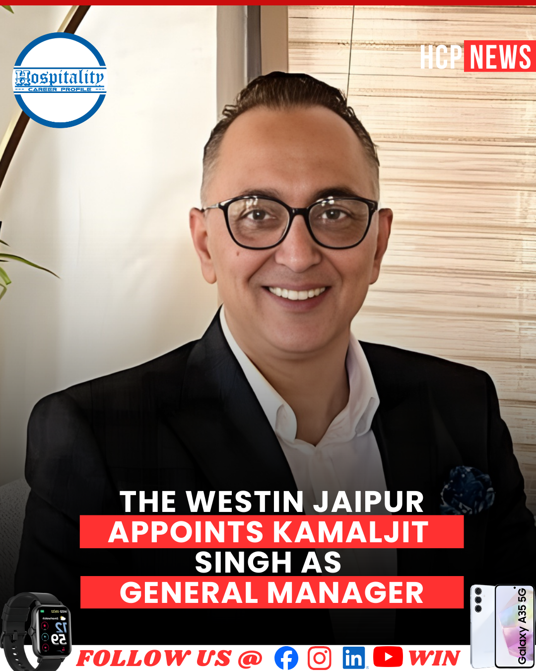 The Westin Jaipur Appoints Kamaljit Singh as General Manager