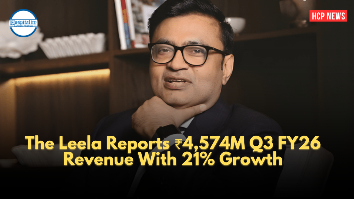 The Leela Reports ₹4,574M Q3 FY26 Revenue With 21% Growth