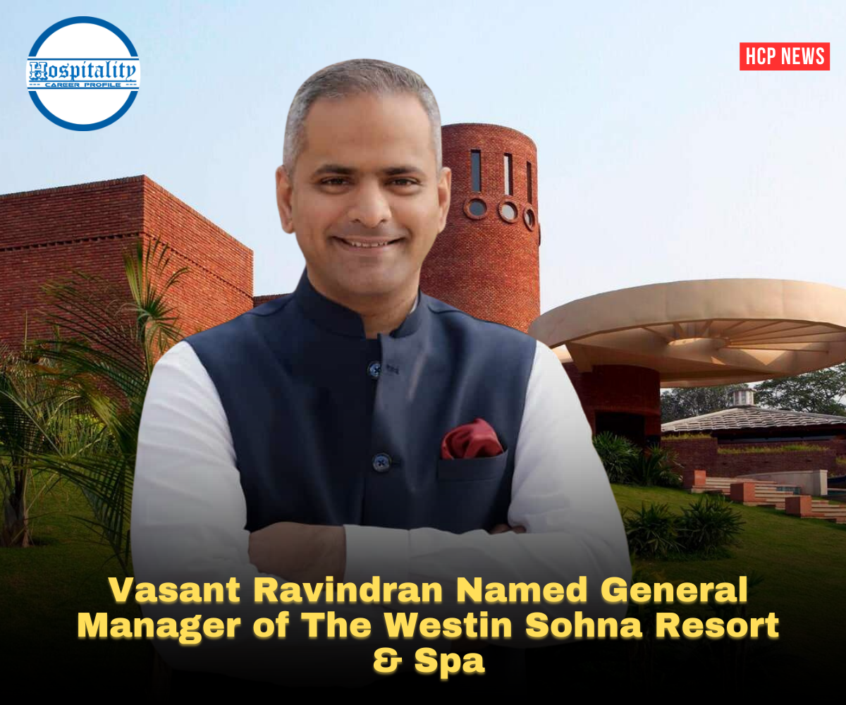 Vasant Ravindran Named General Manager of The Westin Sohna Resort & Spa