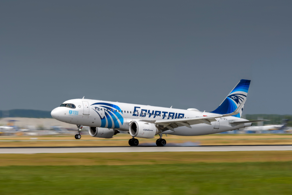 EgyptAir’s First A350 Enters Flight Testing Phase