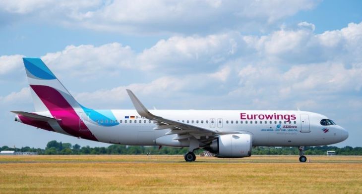 Eurowings to Wet‑Lease Six A320s for Hamburg Operations