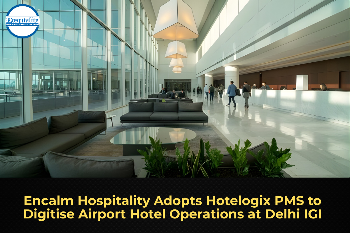 Encalm Hospitality Adopts Hotelogix PMS to Digitise Airport Hotel Operations at Delhi IGI