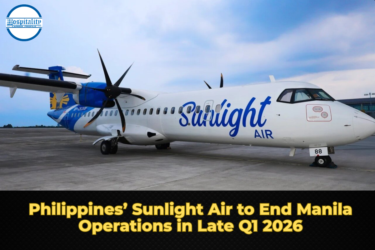 Philippines’ Sunlight Air to End Manila Operations in Late Q1 2026