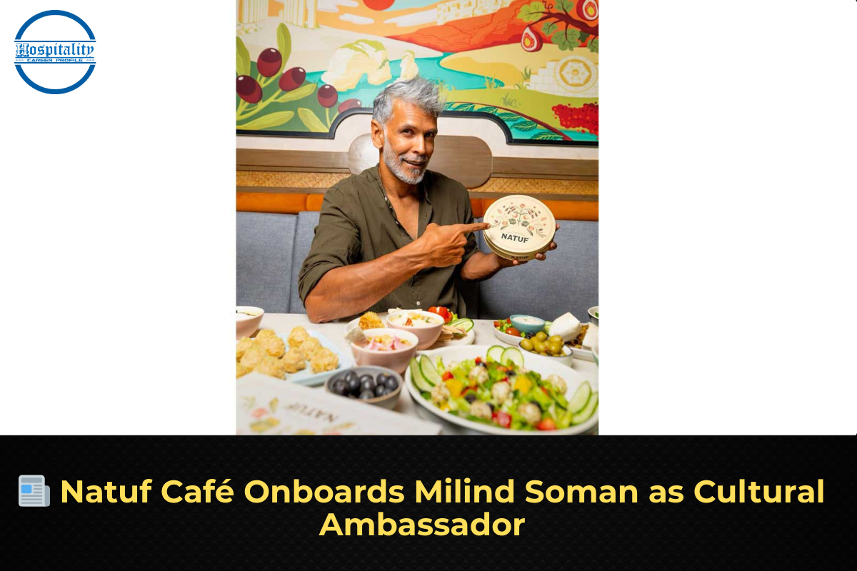 Natuf Café Onboards Milind Soman as Cultural Ambassador