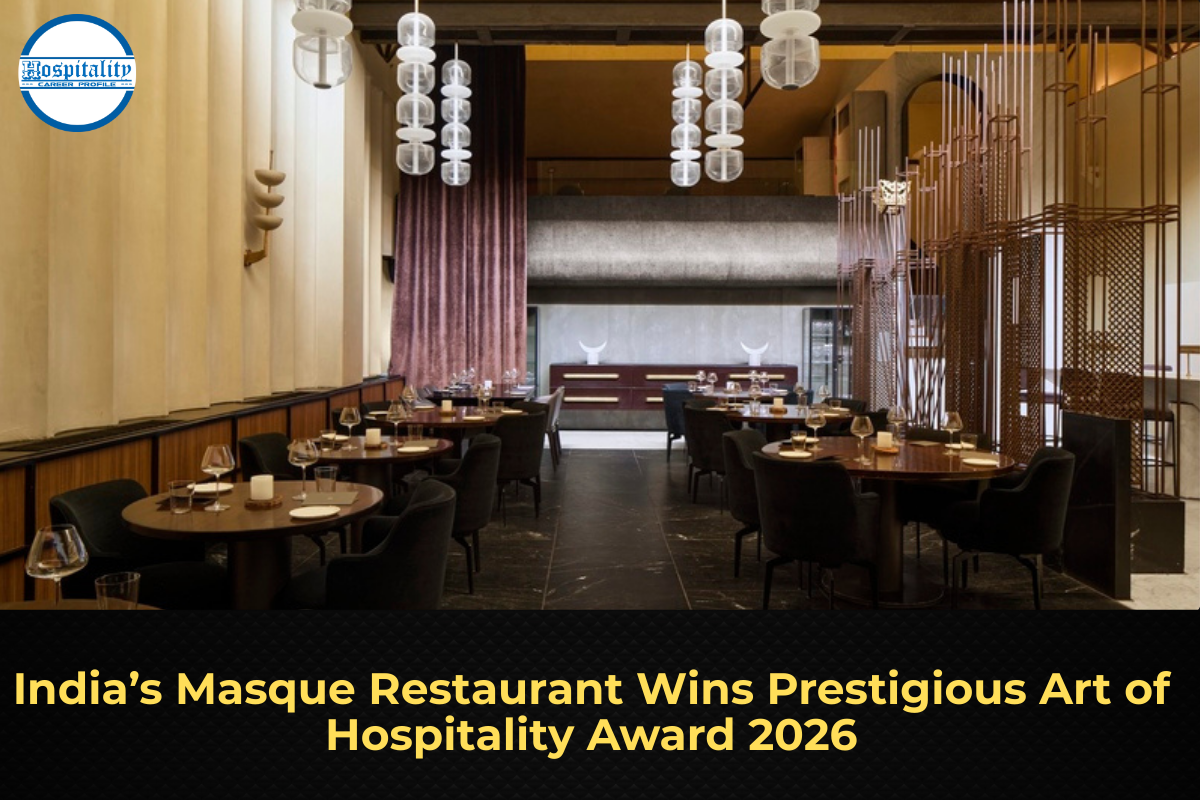 India’s Masque Restaurant Wins Prestigious Art of Hospitality Award 2026