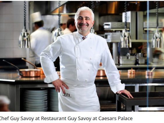 Restaurant Guy Savoy at Caesars Palace Earns Forbes Five-Star Award
