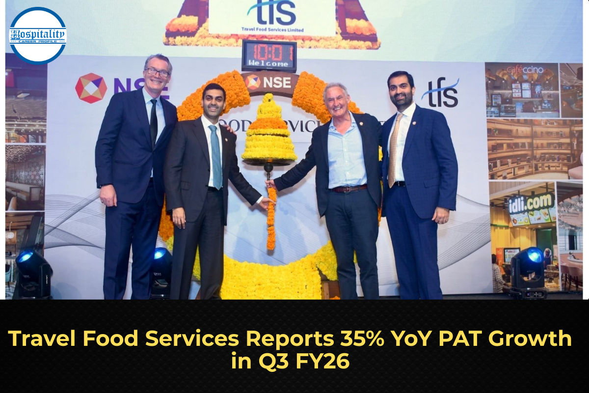 Travel Food Services Reports 35% YoY PAT Growth in Q3 FY26