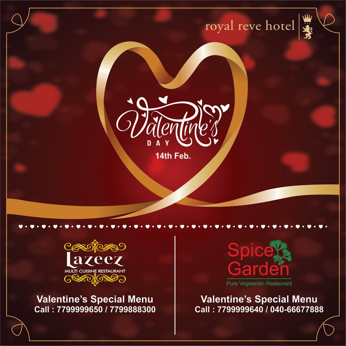 Royal Reve Hotel, Secunderabad Announces Special Valentine’s Day Celebrations