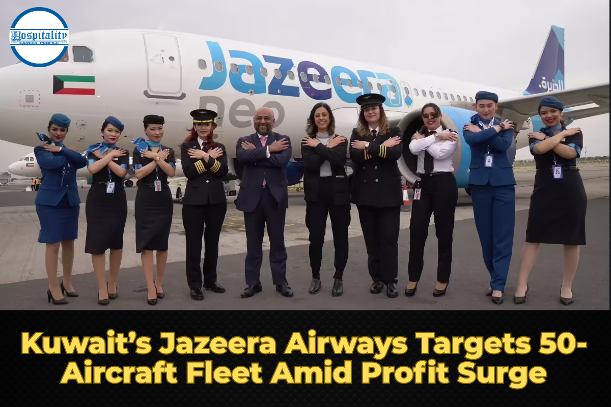 Kuwait’s Jazeera Airways Targets 50-Aircraft Fleet Amid Profit Surge
