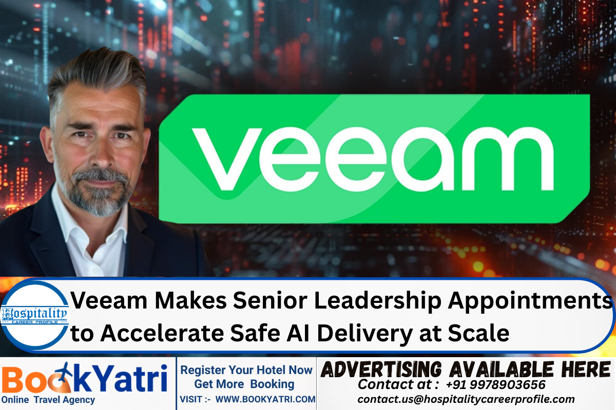Veeam Makes Senior Leadership Appointments to Accelerate Safe AI Delivery at Scale