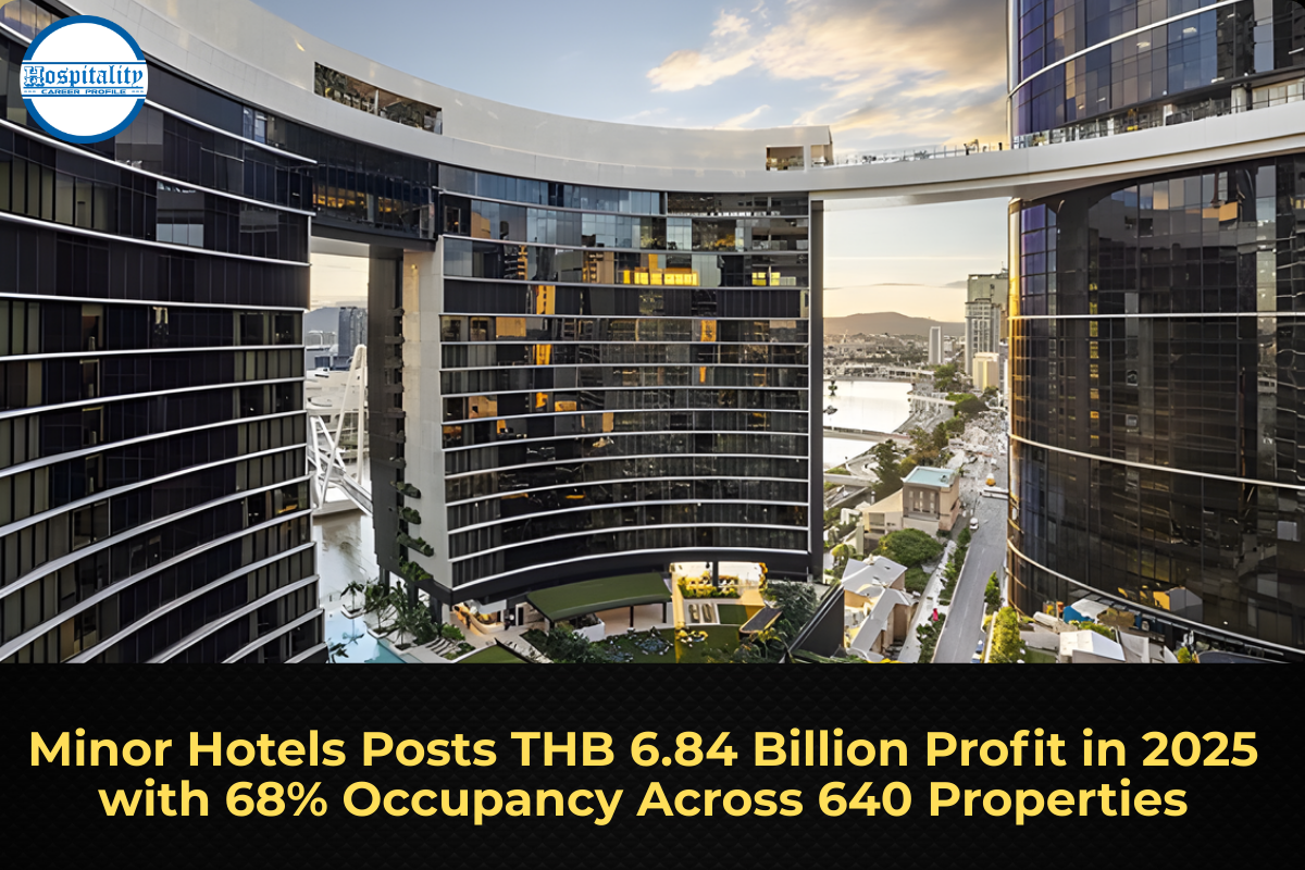 Minor Hotels Posts THB 6.84 Billion Profit in 2025 with 68% Occupancy Across 640 Properties