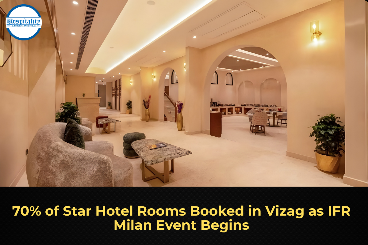 70% of Star Hotel Rooms Booked in Vizag as IFR Milan Event Begins