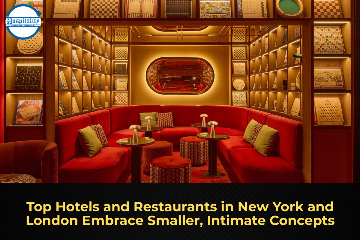 Top Hotels and Restaurants in New York and London Embrace Smaller, Intimate Concepts
