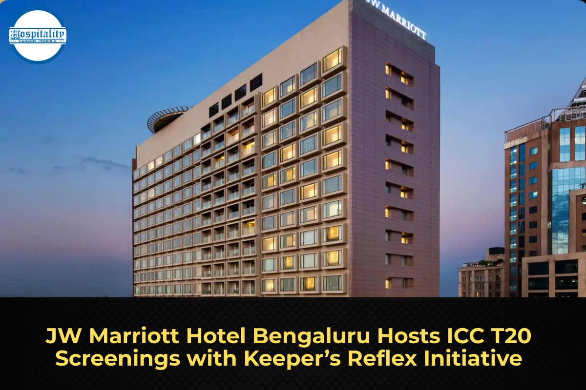 JW Marriott Hotel Bengaluru Hosts ICC T20 Screenings with Keeper’s Reflex Initiative