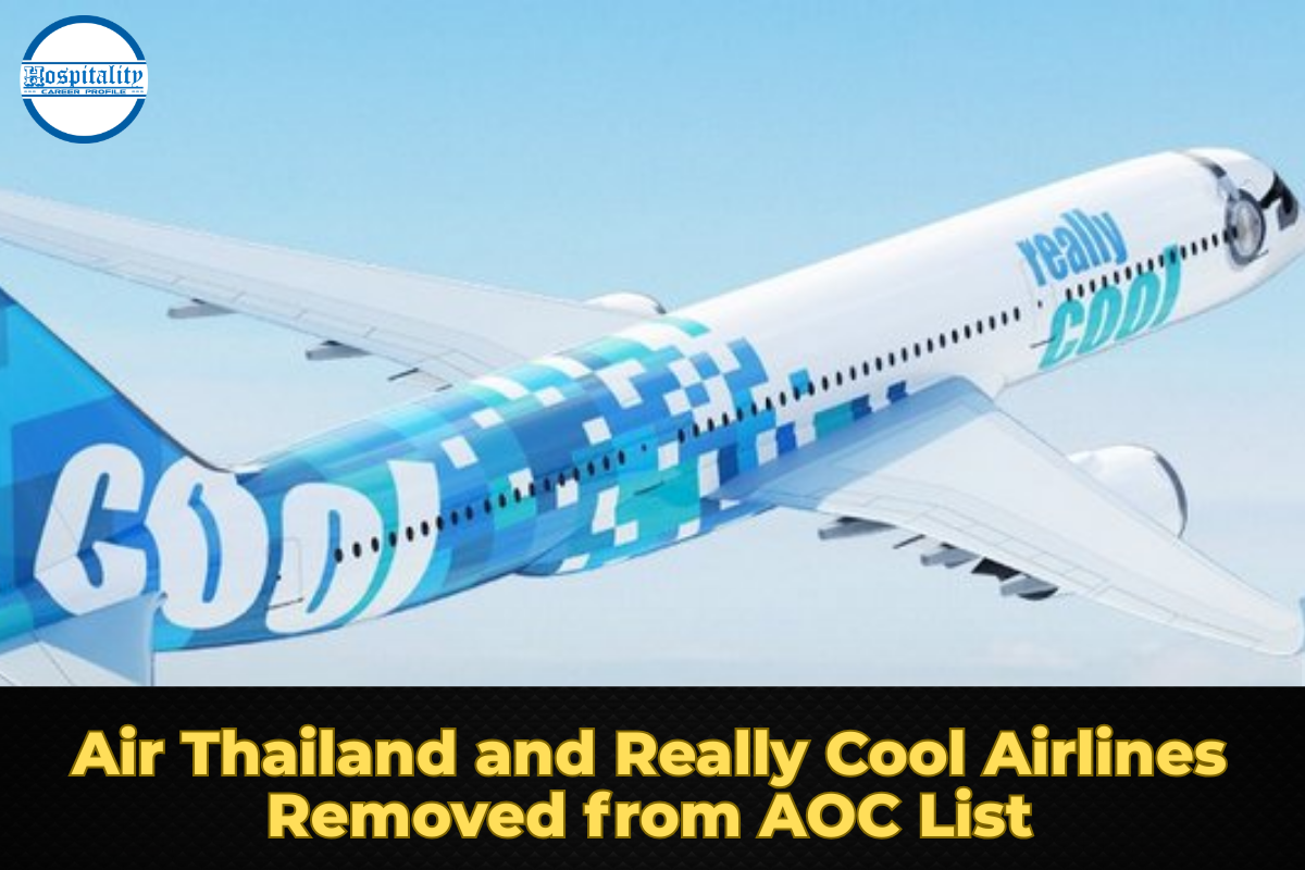 Air Thailand and Really Cool Airlines Removed from AOC List