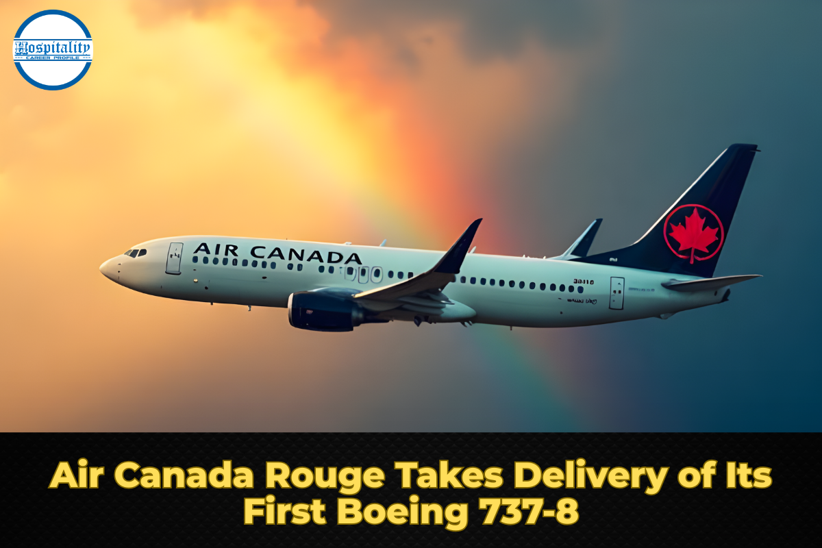 Air Canada Rouge Takes Delivery of Its First Boeing 737-8