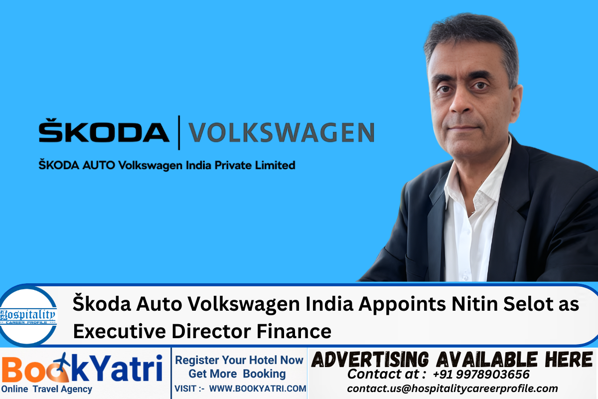 Škoda Auto Volkswagen India Appoints Nitin Selot as Executive Director Finance