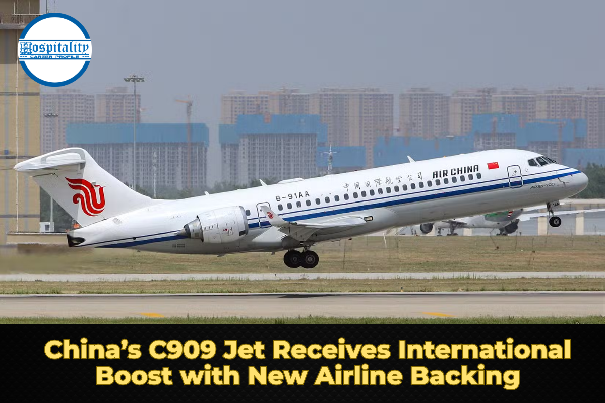 China’s C909 Jet Receives International Boost with New Airline Backing