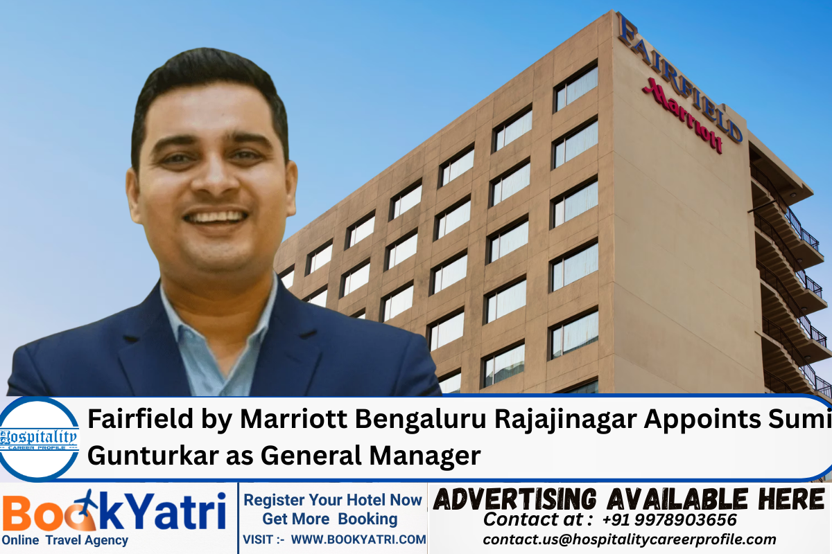 Fairfield by Marriott Bengaluru Rajajinagar Appoints Sumit Gunturkar as General Manager