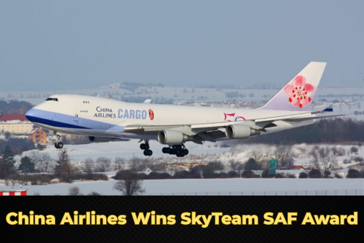 China Airlines Wins SkyTeam SAF Award