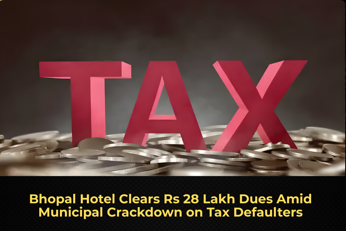 Bhopal Hotel Clears Rs 28 Lakh Dues Amid Municipal Crackdown on Tax Defaulters