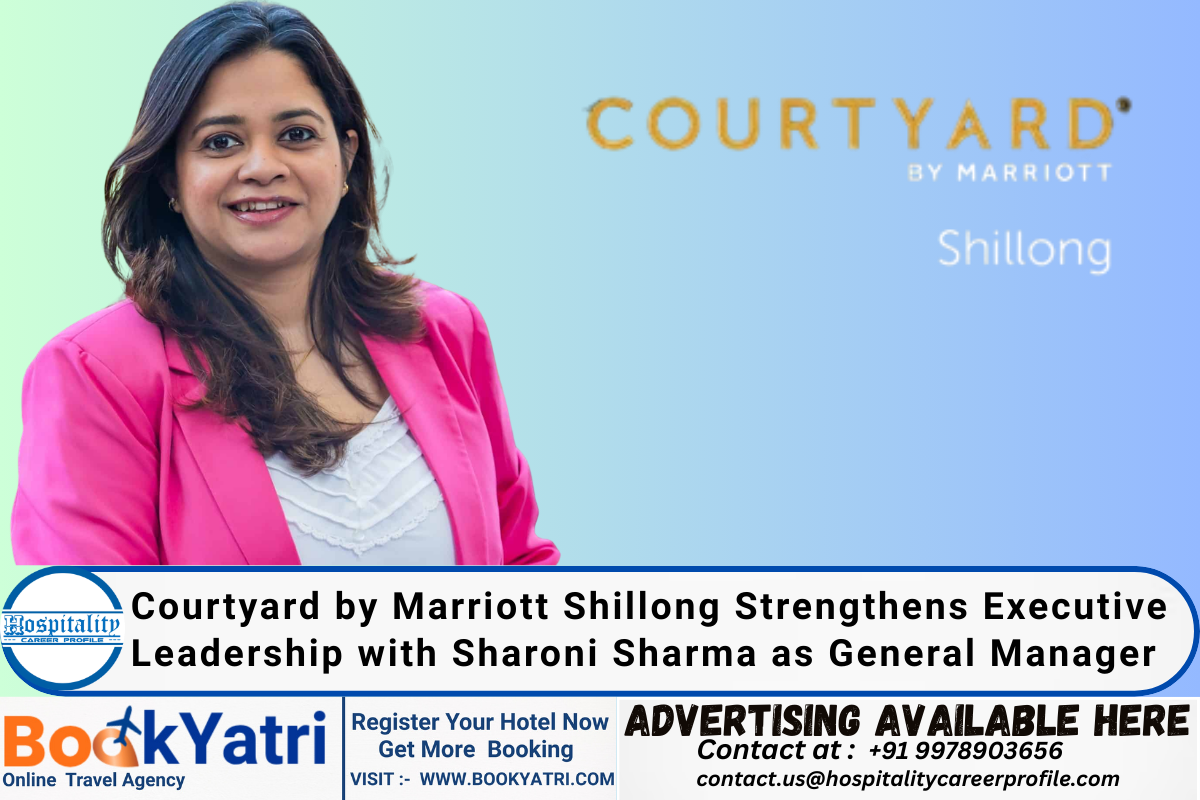 Courtyard by Marriott Shillong Strengthens Executive Leadership with Sharoni  as General Manager