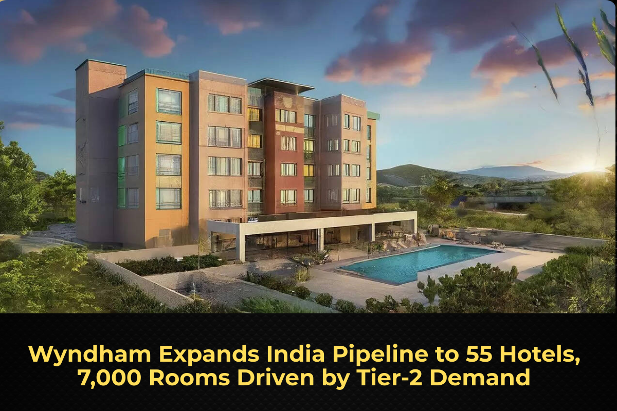 Wyndham Expands India Pipeline to 55 Hotels, 7,000 Rooms Driven by Tier-2 Demand