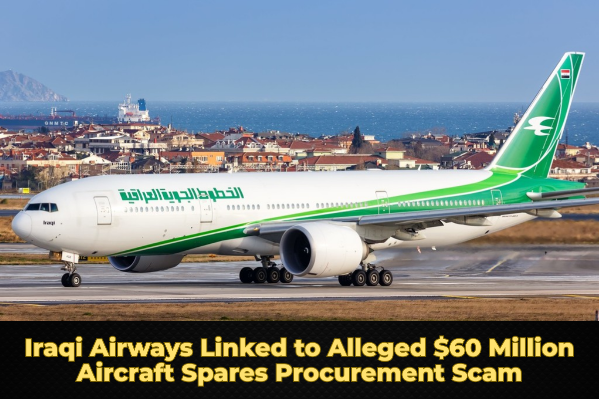 Iraqi Airways Linked to Alleged $60 Million Aircraft Spares Procurement Scam