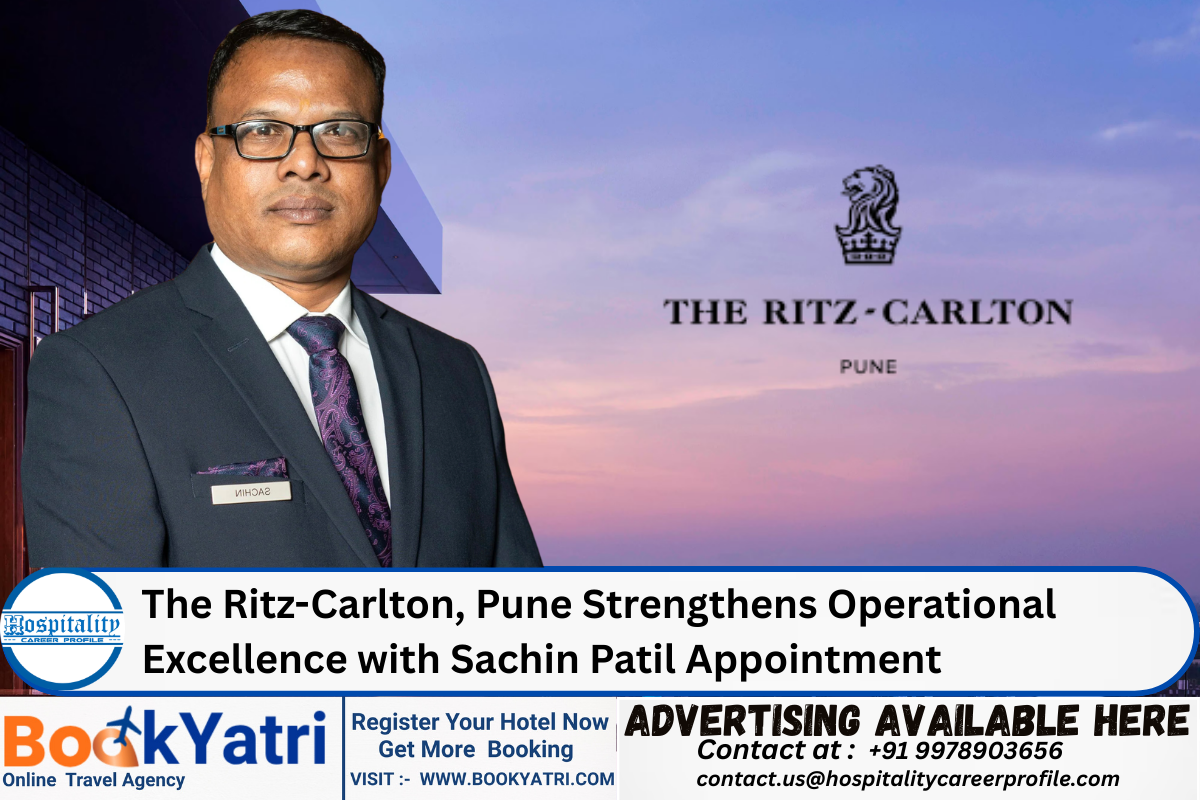 The Ritz-Carlton, Pune Strengthens Operational Excellence with Sachin Patil Appointment