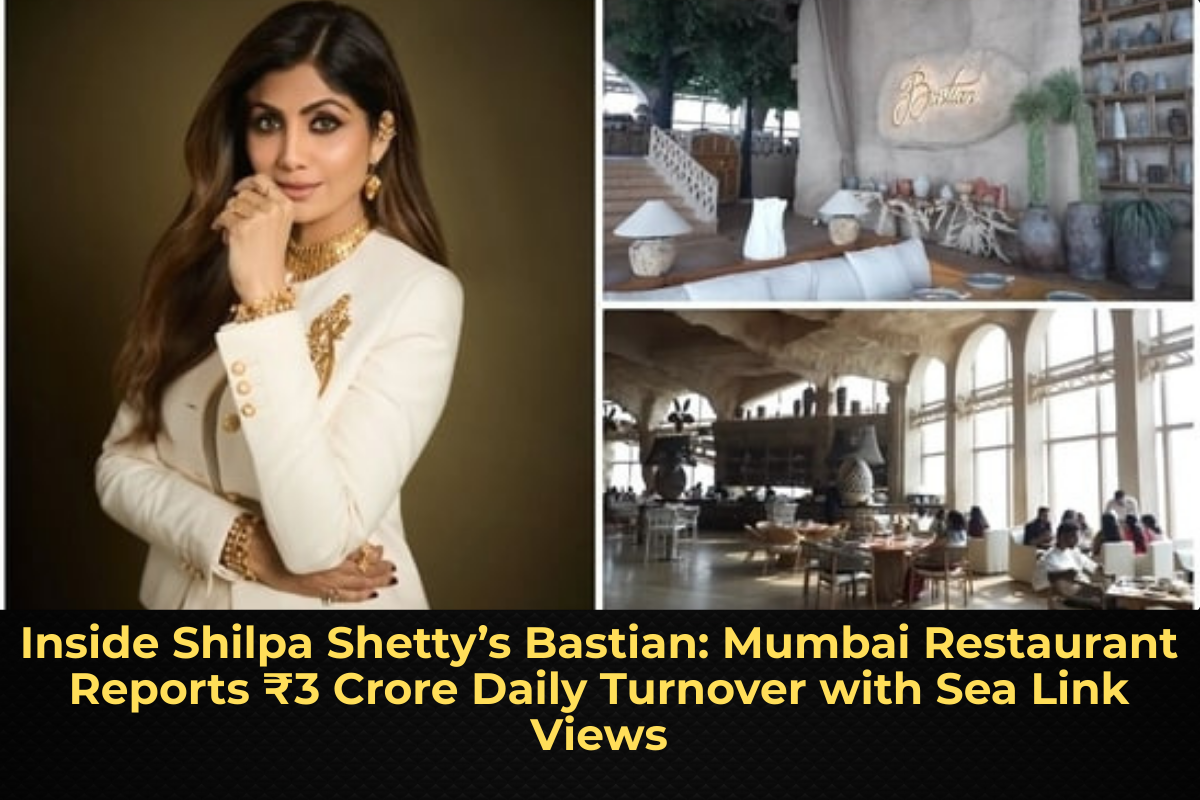 Inside Shilpa Shetty’s Bastian: Mumbai Restaurant Reports ₹3 Crore Daily Turnover with Sea Link Views