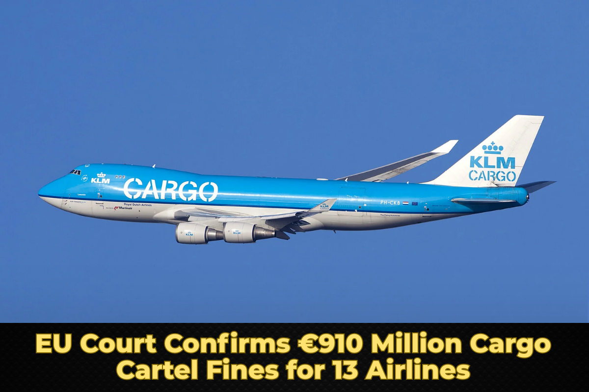 EU Court Confirms €910 Million Cargo Cartel Fines for 13 Airlines