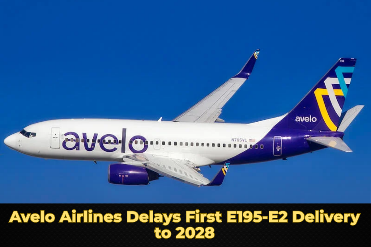 Avelo Airlines Delays First E195-E2 Delivery to 2028