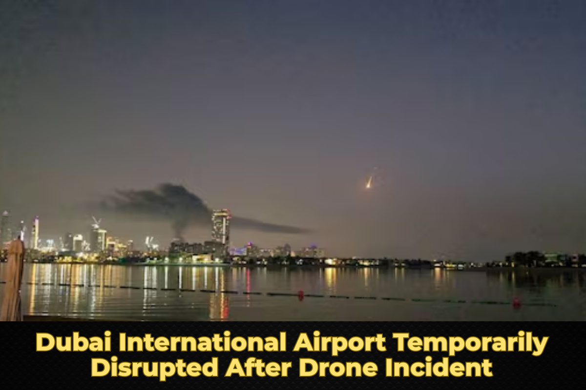Dubai International Airport Temporarily Disrupted After Drone Incident