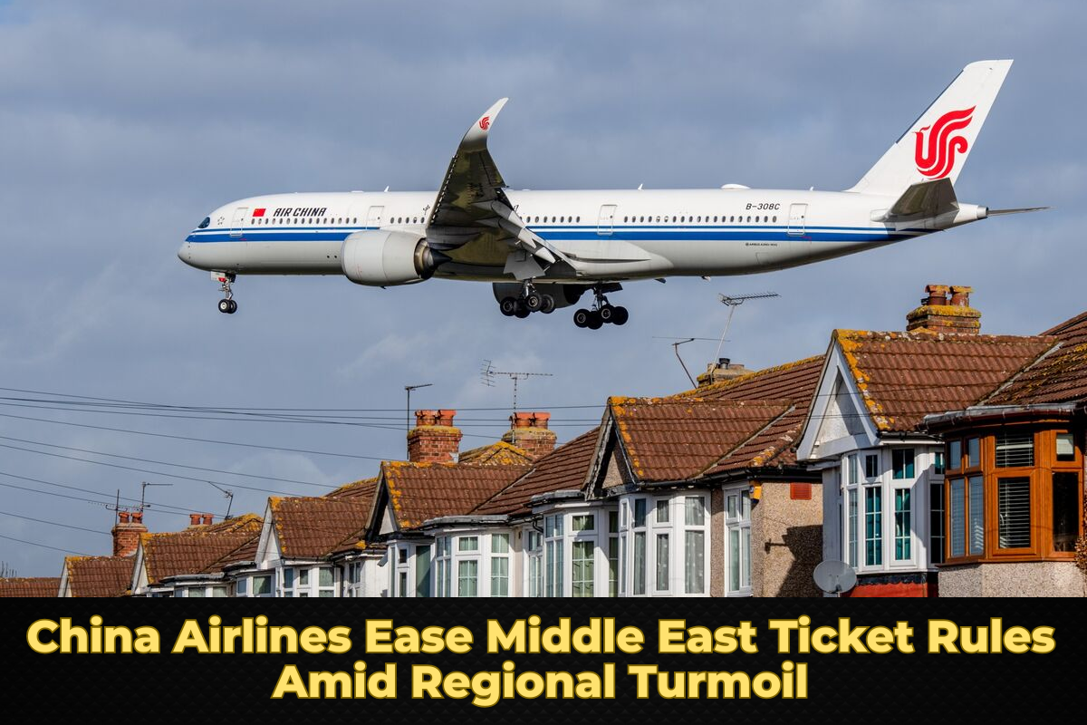 China Airlines Ease Middle East Ticket Rules Amid Regional Turmoil