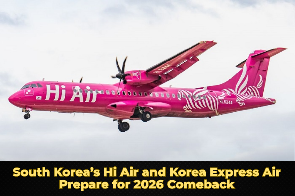 South Korea’s Hi Air and Korea Express Air Prepare for 2026 Comeback