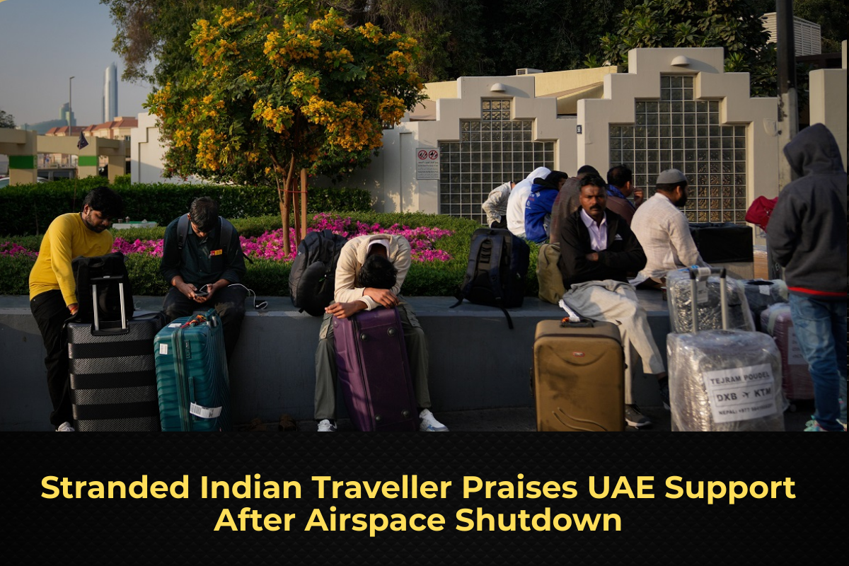 Stranded Indian Traveller Praises UAE Support After Airspace Shutdown