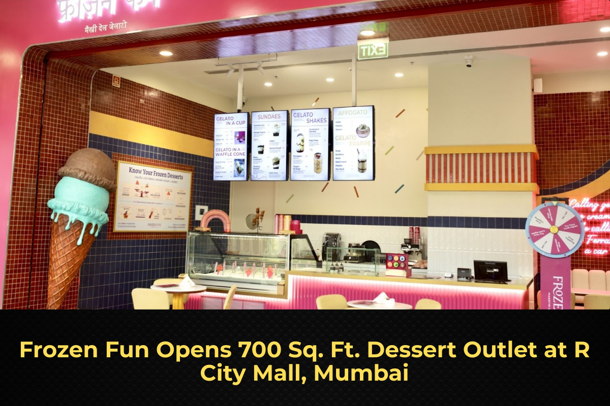 Frozen Fun Opens 700 Sq. Ft. Dessert Outlet at R City Mall, Mumbai