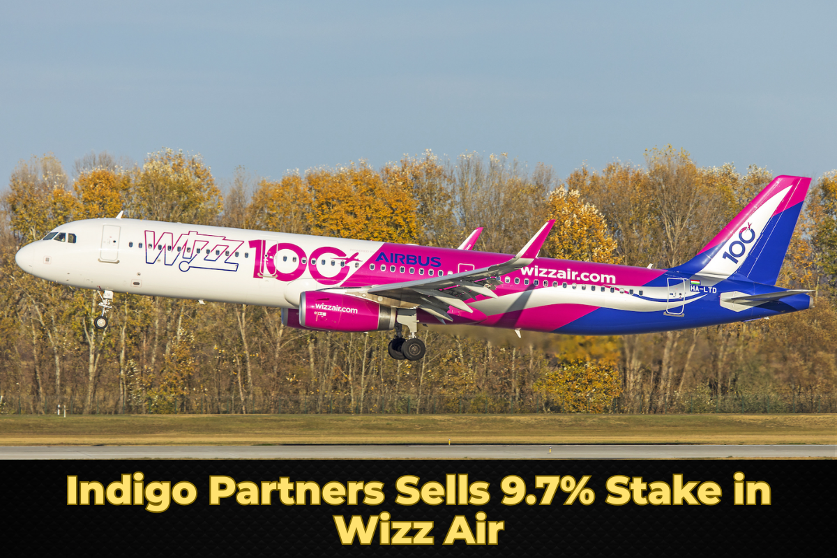 Indigo Partners Sells 9.7% Stake in Wizz Air