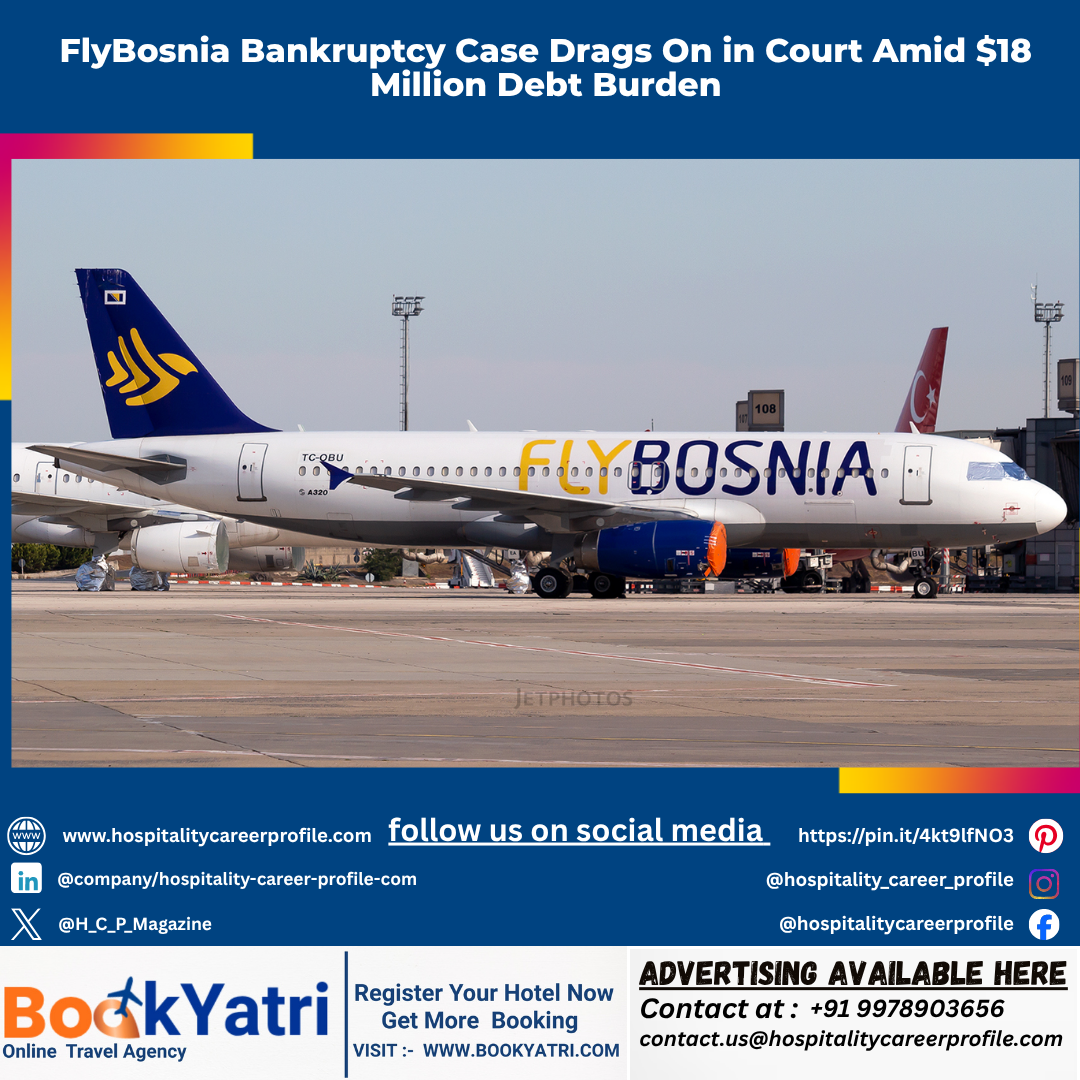 FlyBosnia Bankruptcy Case Drags On in Court Amid $18 Million Debt Burden