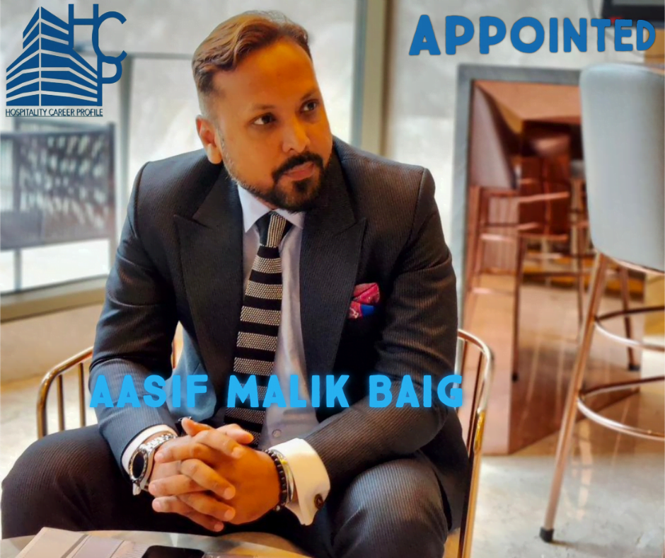 Aasif Malik Baig Joins Crowne Plaza Ahmedabad