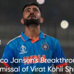 Marco Jansen's Breakthrough Dismissal of Virat Kohli Shifts Momentum in Thrilling Encounter