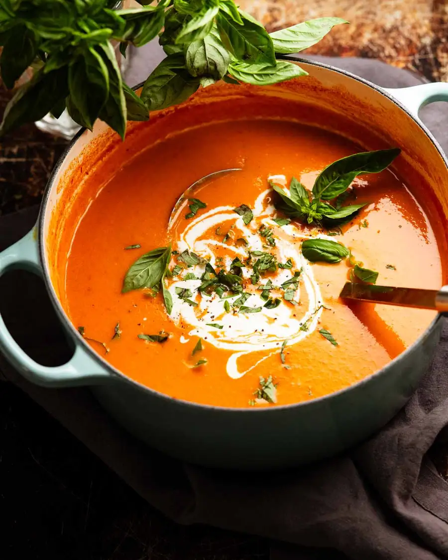 Smoky Roasted Tomato Soup