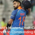 Virat Kohli's Masterful Half-Century Steers India to Commanding Position Against South Africa